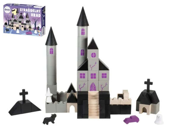 Detoa Stavebnice - Strašidelný hrad - 97 dílků