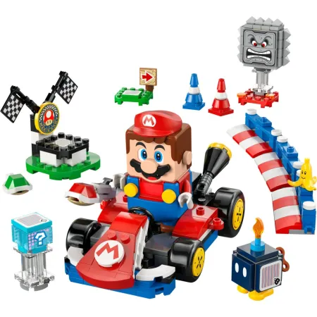 LEGO SUPER MARIO 72043 - Mario Kart – Interaktivní Lego Mario a Standard Kart