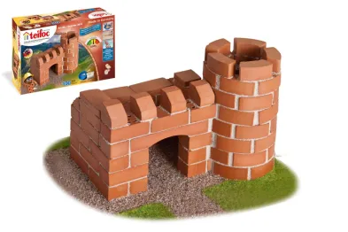 Teifoc Stavebnice Teifoc - Hrádeček - 100 ks