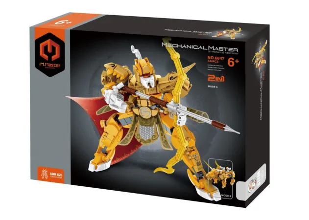 iM.Master Stavebnice Mechanical Master - Mechanický bojový robot - 344 dílků
