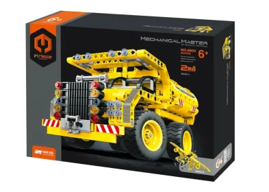 iM.Master Stavebnice Mechanical Master - Stavební auto / letadlo 2v1 - 361 dílků