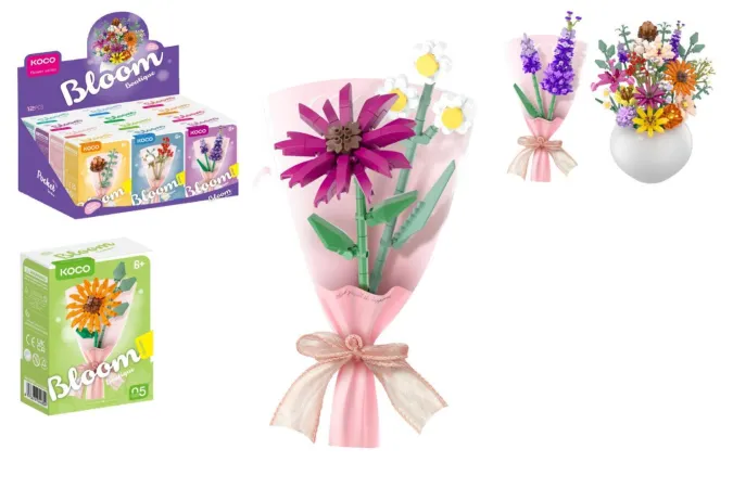 KOCO Stavebnice mini - Malý pugét - mix druhů