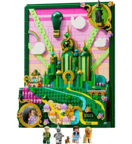 LEGO WICKED 75685 - Nástěnné umění: Emerald City