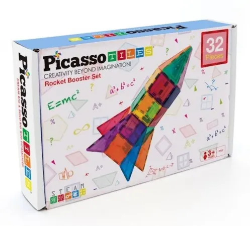 Orbico Picasso stavebnice - Raketa - 32 dílků