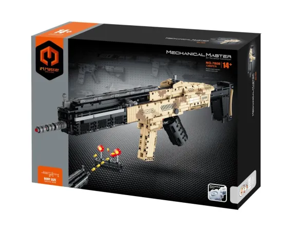 iM.Master Stavebnice Mechanical Master - Automatická puška / samopal - 1289 dílků