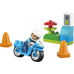 LEGO Duplo 10471 - Modrá policejní motorka