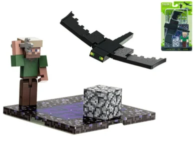 Wiky Stavebnice Magnet World - Lovec s drakem a doplňky