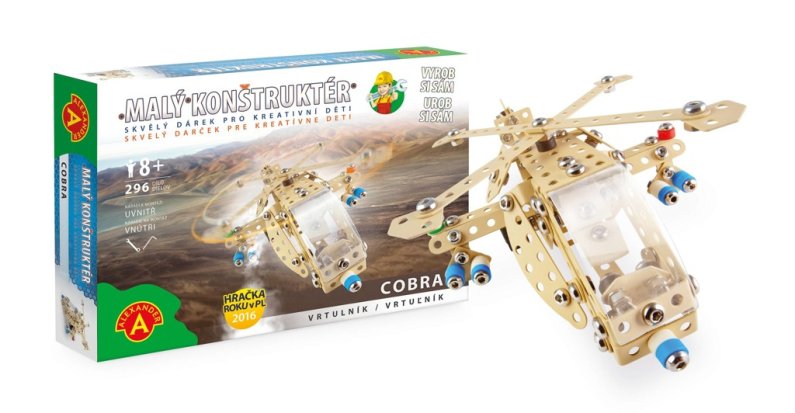 Pexi Malý konstruktér - Vrtulník Cobra - Pouštní bouře