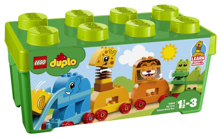 LEGO Duplo 10863 - Můj první box se zvířátky