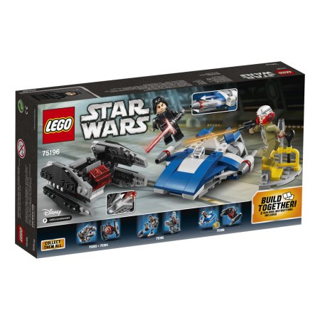 LEGO Star Wars 75196 - Stíhačka A-Wing vs. mikrostíhačka TIE Silenc