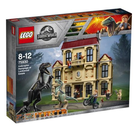LEGO Jurassic World 75930 - Řádění Indoraptora v Lockwoodově sídle