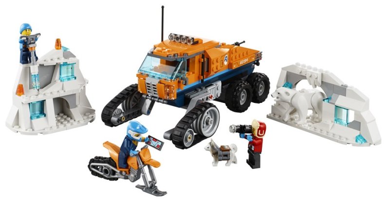 LEGO City 60194 - Průzkumné polární vozidlo