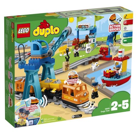 LEGO Duplo 10875 - Nákladní vlak