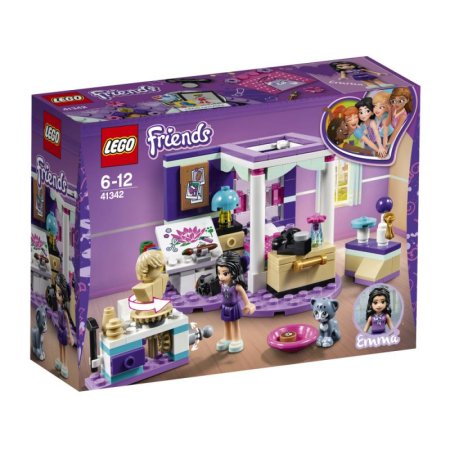 LEGO Friends 41342 - Ema a její luxusní pokojíček