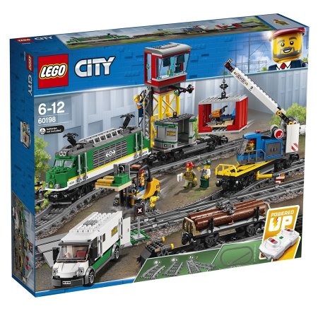 LEGO City 60198 - Nákladní vlak