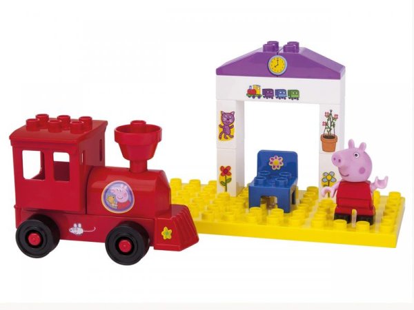 Big PlayBig Bloxx - Peppa Pig - Železniční zastávka