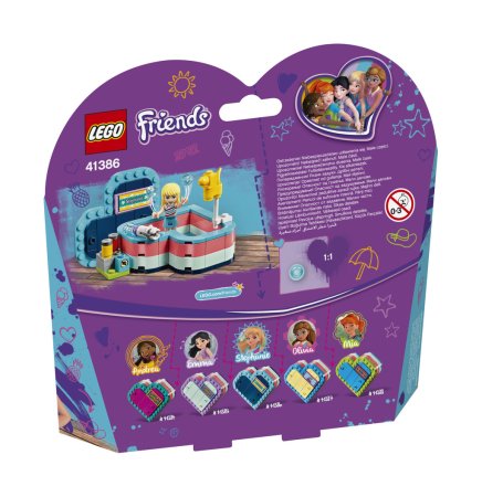 LEGO Friends 41386 - Stephanie a letní srdcová krabička