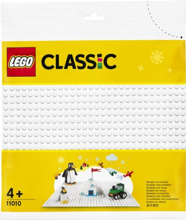 LEGO Classic 11010 - Bílá podložka na stavění