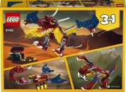 LEGO Creator 31102 - Ohnivý drak 3v1