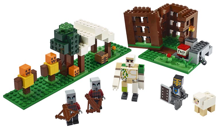 LEGO Minecraft 21159 - Základna Pillagerů
