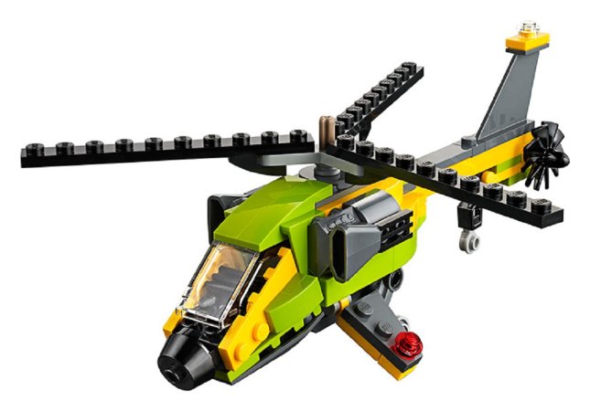 LEGO Creator 31092 - Dobrodružství s helikoptérou