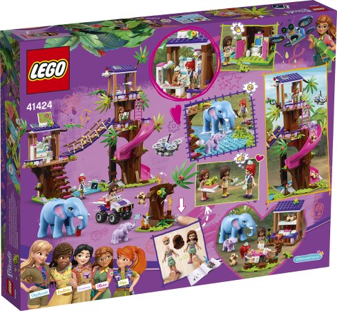 LEGO Friends 41424 - Základna záchranářů v džungli