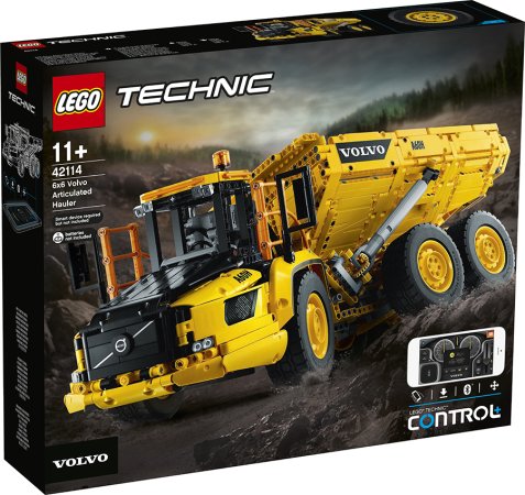 LEGO Technic 42114 - Kloubový dampr Volvo 6x6