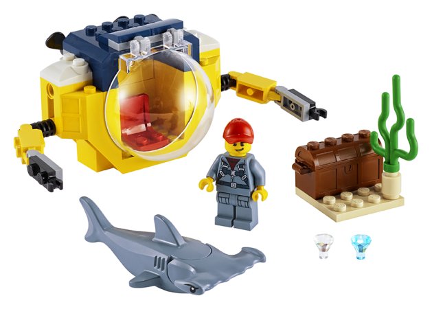 LEGO City 60263 - Oceánská mini ponorka
