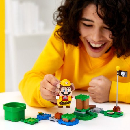 LEGO Super Mario 71373 - Obleček stavitele – vylepšení pro Maria