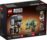 LEGO Brick Headz 75317 - Mandalorian a dítě