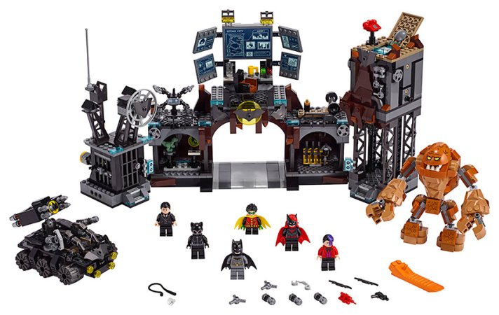 LEGO DC 76122 - Clayface útočí na Batmanovu jeskyni
