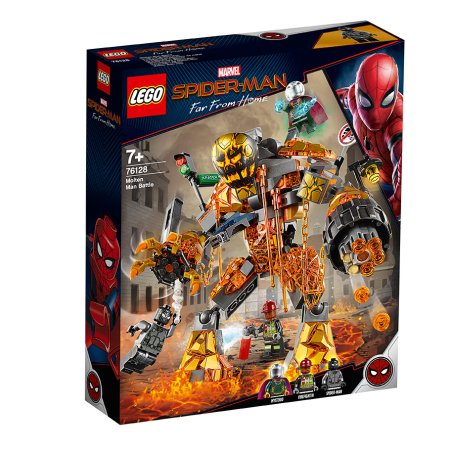 LEGO Marvel Spiderman 76128 - Boj s Molten Manem