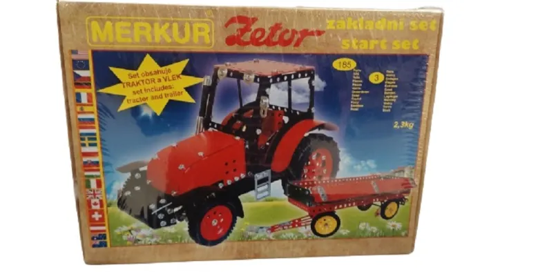 Merkur Stavebnice Zetor základní set - 185 ks