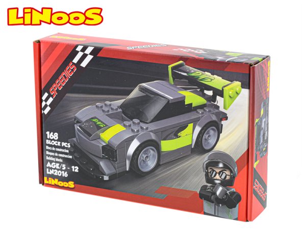 Mikro trading LiNooS stavebnice Speedies - Auto sportovní - 168 ks