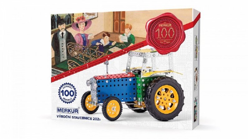 Merkur Stavebnice Merkur - Výroční stavebnice - 100 modelů