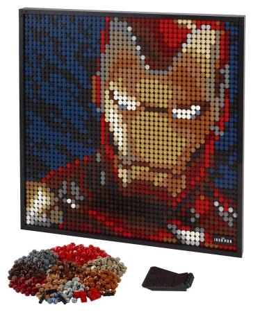 LEGO Art 31199 - Iron Man od Marvelu