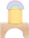 Small Foot Dřevěné kostky pastelové - 50 ks