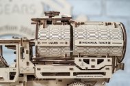 UGEARS 3D dřevěné mechanické puzzle - Náklaďák s cisternou UGM-11