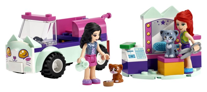 LEGO Friends 41439 - Pojízdné kočičí kadeřnictví