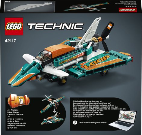 LEGO Technic 42117 - Závodní letadlo 2v1