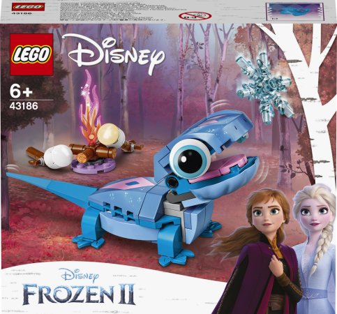LEGO Disney Princess 43186 - Mlok Bruni – sestavitelná postavička