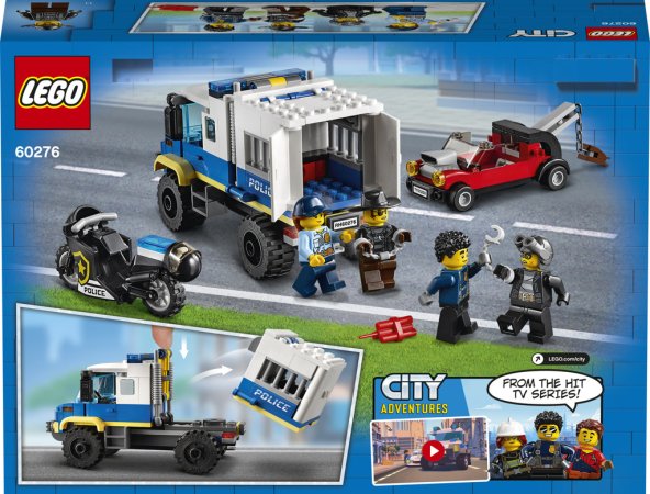 LEGO City 60276 - Vězeňský transport