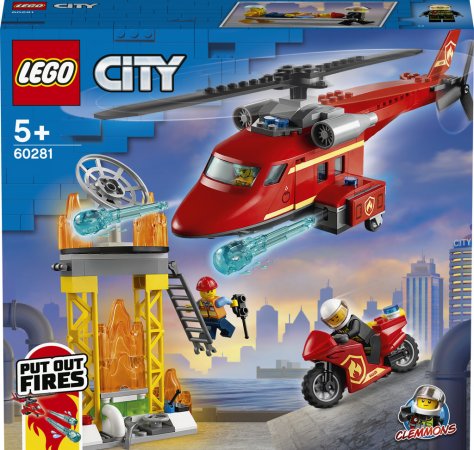 LEGO City 60281 - Hasičský záchranný vrtulník