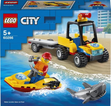 LEGO City 60286 - Záchranná plážová čtyřkolka