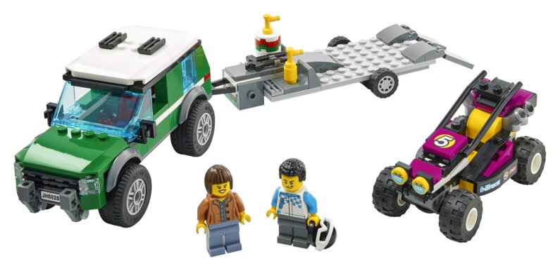 LEGO City 60288 - Transport závodní buginy
