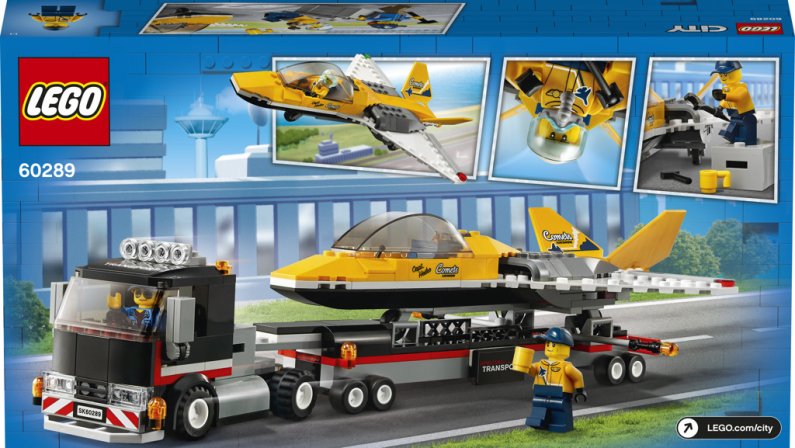 LEGO City 60289 - Transport akrobatického letounu