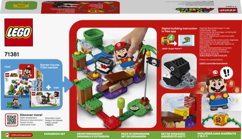 LEGO Super Mario 71381 - Chain Chomp a setkání v džungli – rozšiřují set