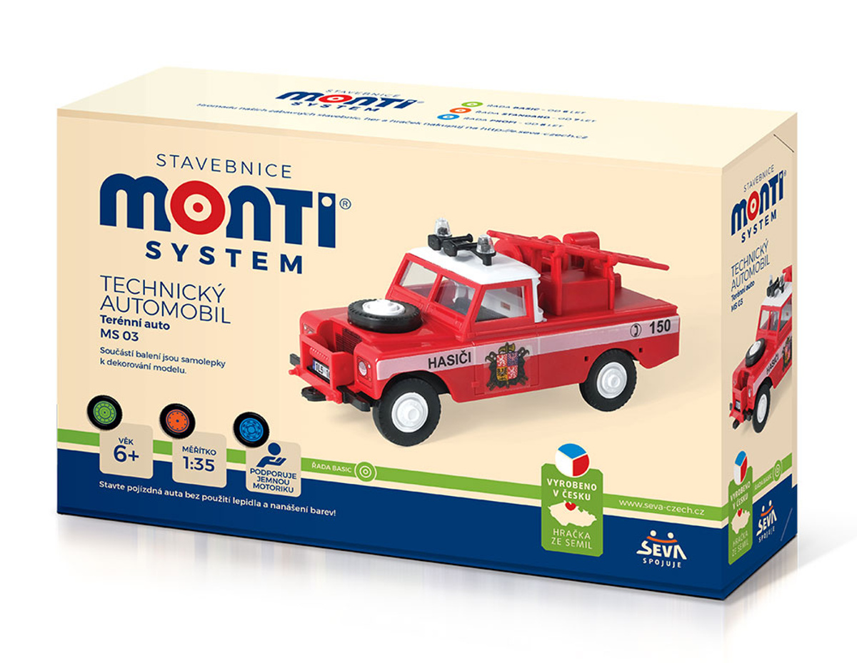 Seva Monti System - Terénní auto - Technický automobil Team 21 MS 03