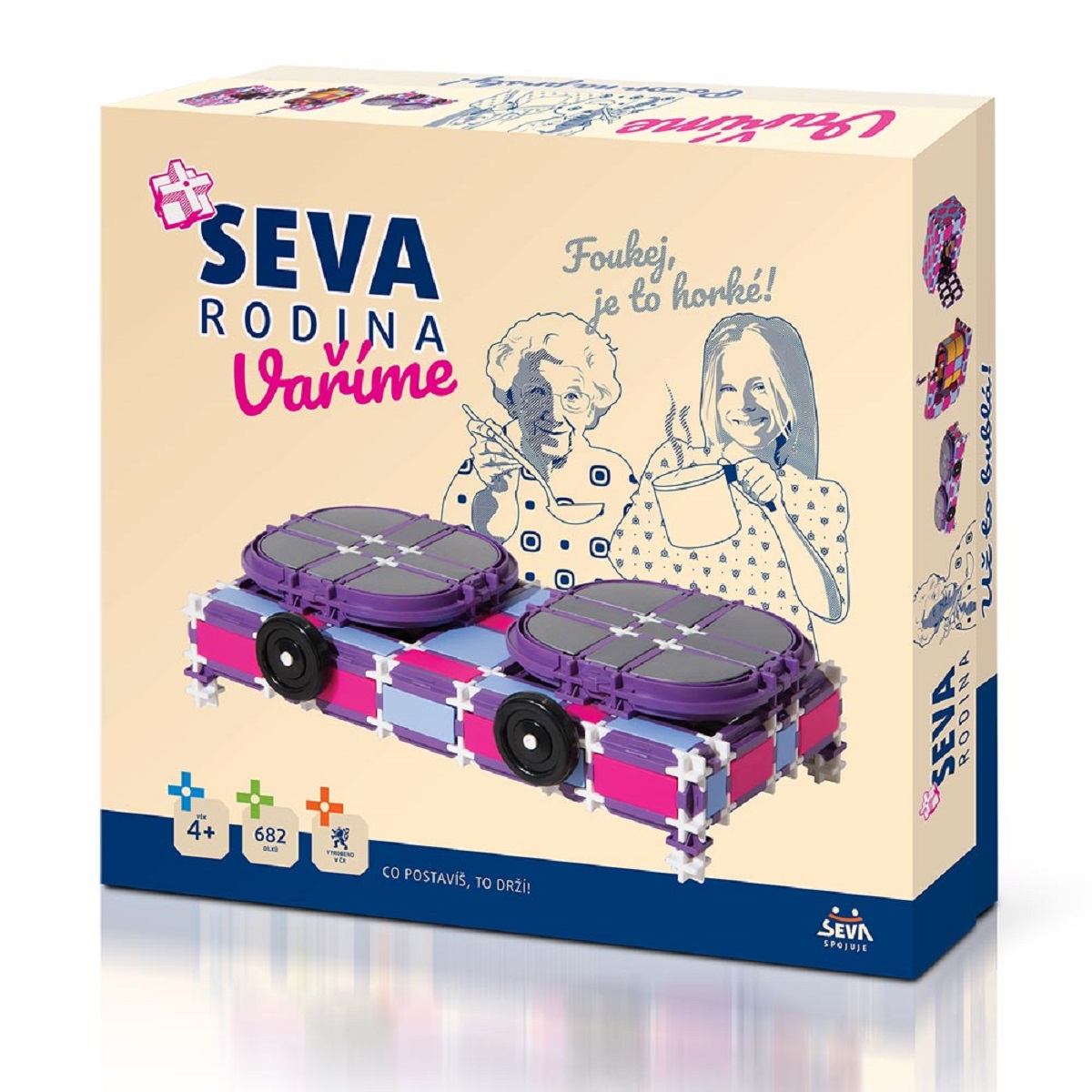 Seva Stavebnice Rodina - Vaříme